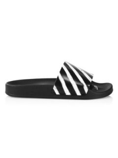 Spray Stripes Slide Sandals