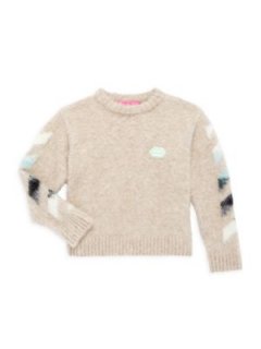 Little Girl's & Girl's Brushed Sweater